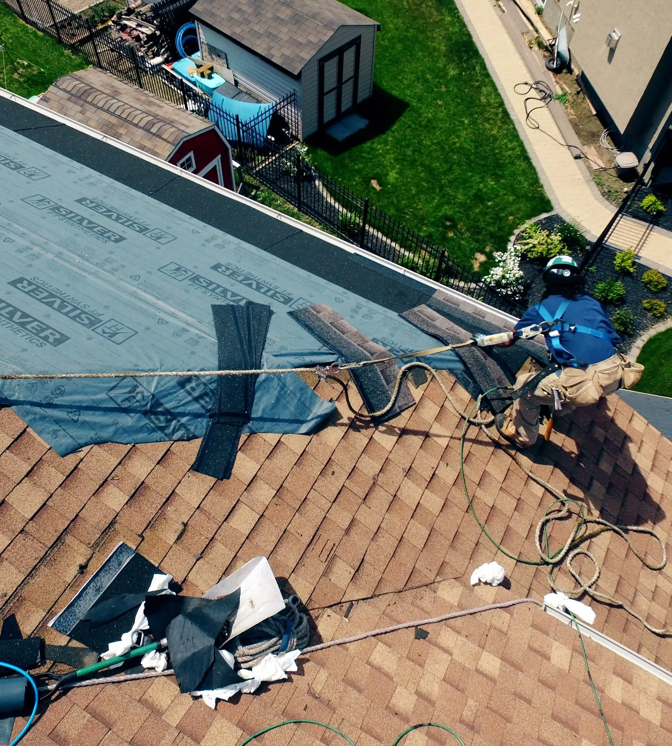 Warrant Backed roofing repairs and installations